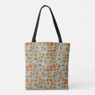 German Shepherd Tote Bag Halloween Cute Kawaii Dog