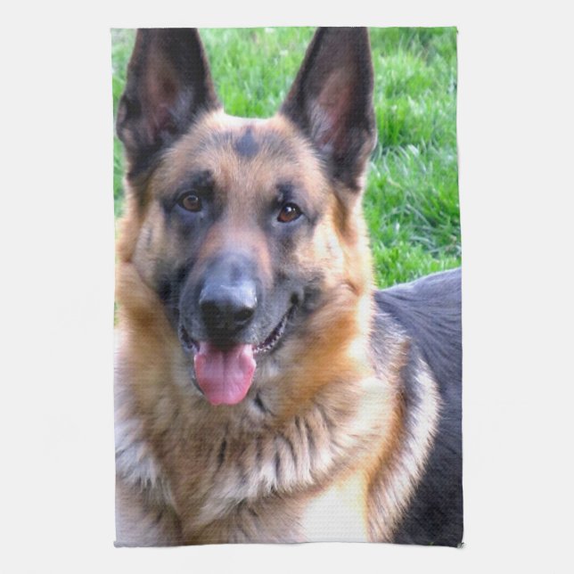 German Shepherd Towel (Vertical)