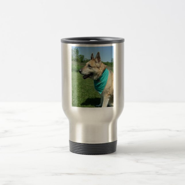 German Shepherd Travel Mug (Center)