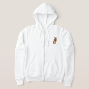 German Shepherd,tumbler wrap straight design, dog Hoodie