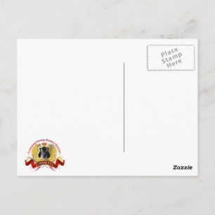 German Shepherd Unconditional Love Postcard