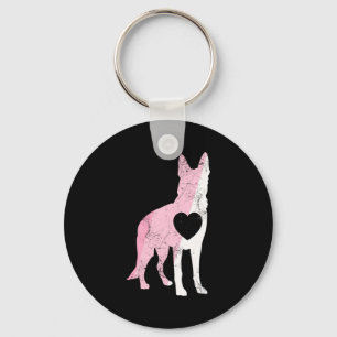 German Shepherd Valentines Day Cud Love Dog _1 Key Ring