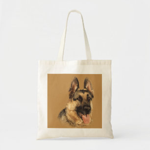 German Shepherd Very Handsome Tote Bag
