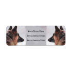 German Shepherd Watercolor in Winter