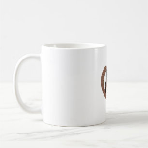 German Shepherd with Heart Shaped Word Art Coffee Mug