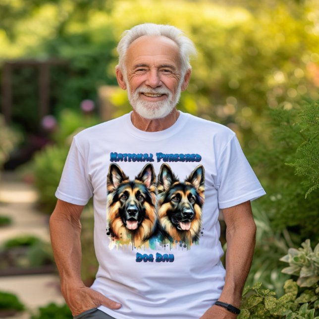 German Shepherds Celebrate Purebred Dog Day T-Shirt (Creator Uploaded)