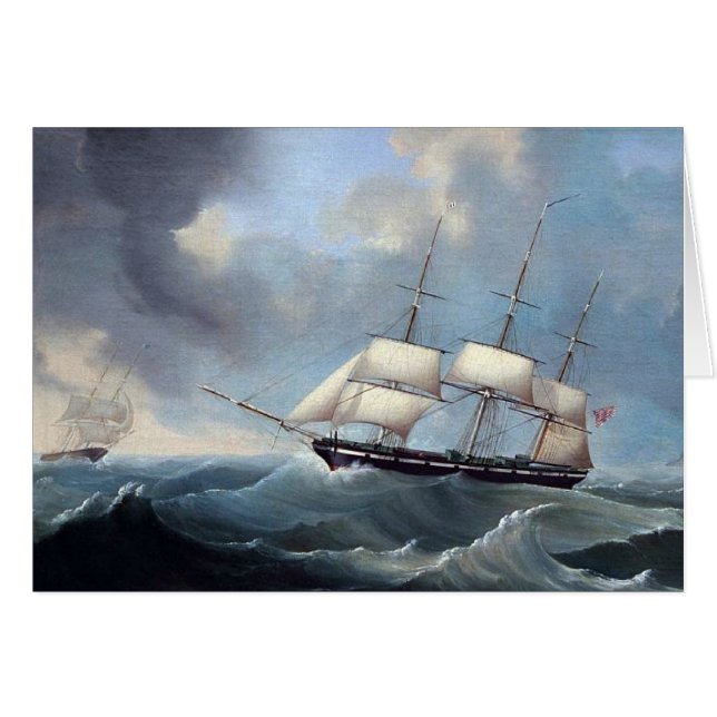 German ship Anne Emilie 1848 (Front Horizontal)