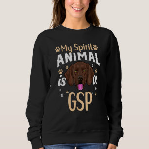 German Shorthair Pointer Apparel Gsp Dog  2 Sweatshirt
