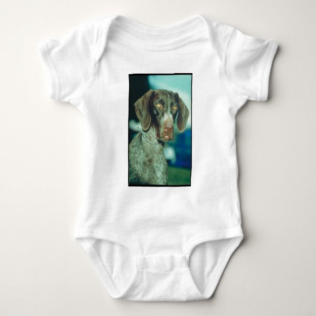 German Shorthair Pointer Baby Bodysuit (Front)
