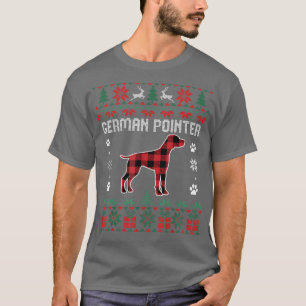 German Shorthair Pointer Dog Lover Ugly Christmas  T-Shirt