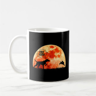 German Shorthair Pointer Nature  Moon Silhouette D Coffee Mug