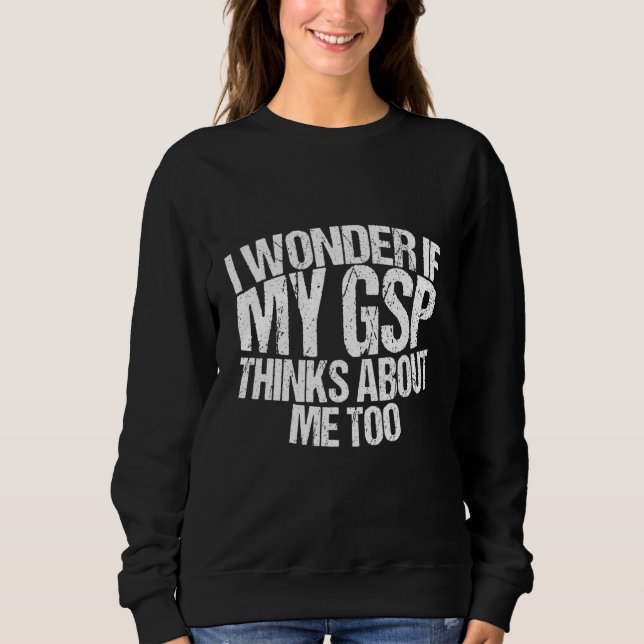 German Shorthair Pointer Proud Gsp Mum Dad Sweatshirt (Front)
