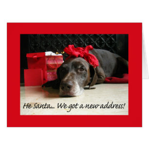 German Shorthaired Merry Christmas  New Address
