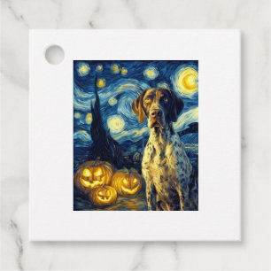 German Shorthaired Pointer 1 Cute Dog Halloween Ja Favour Tags