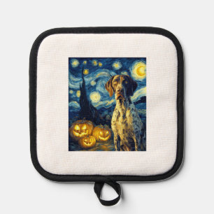 German Shorthaired Pointer 1 Cute Dog Halloween Ja Pot Holder