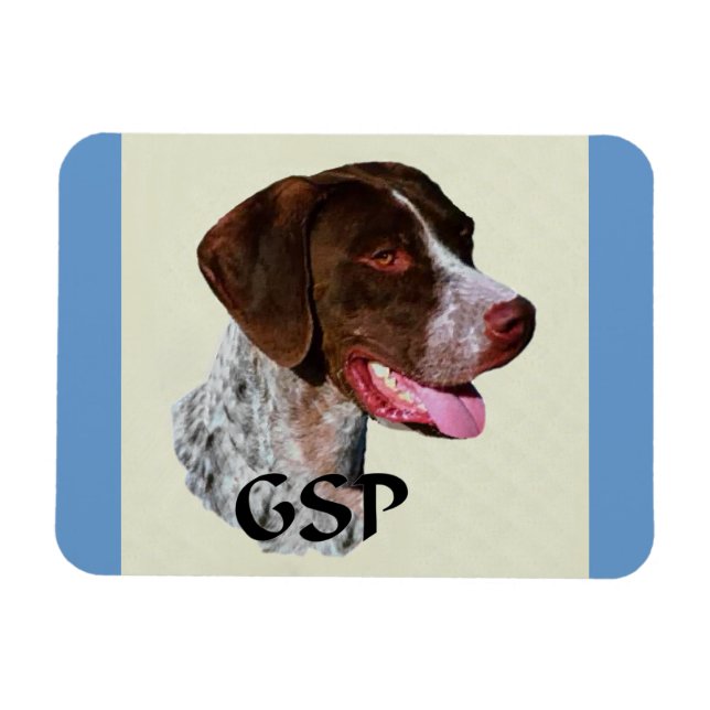 German Shorthaired Pointer Art Magnet (Horizontal)
