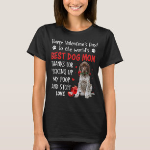 German Shorthaired Pointer Best Dog Mum Valentines T-Shirt
