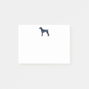 German Shorthaired Pointer Black watercolor Post-it Notes