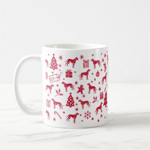 German Shorthaired Pointer Christmas Design Coffee Mug