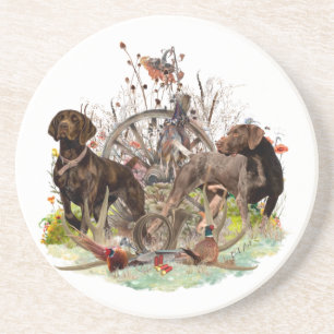 German Shorthaired Pointer Coaster