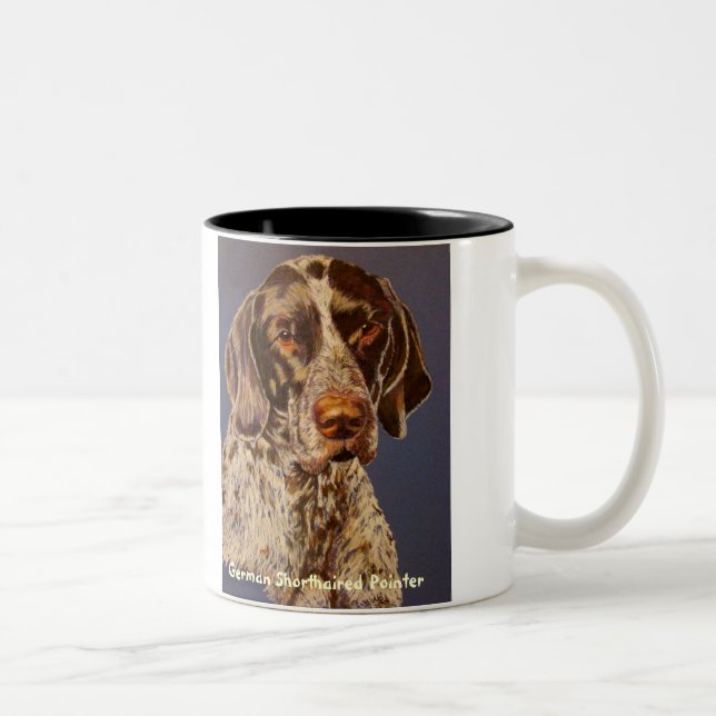 "German Shorthaired Pointer" Coffee Mug (Right)