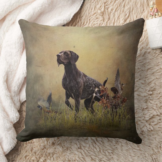 German Shorthaired Pointer  Cushion (Blanket)