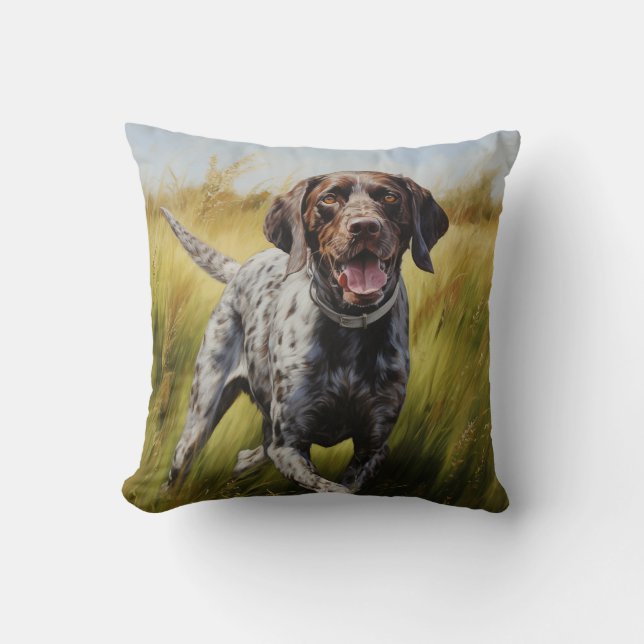 German Shorthaired Pointer Cushion (Front)
