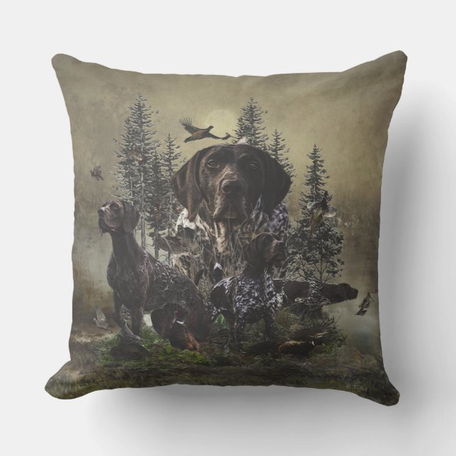 German Shorthaired Pointer Cushion (Front)