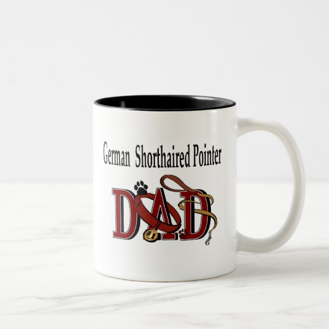 German Shorthaired Pointer Dad Mug (Right)