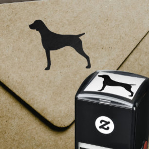 German Shorthaired Pointer Dog Breed Silhouette Self-inking Stamp