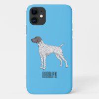 German Shorthaired Pointer dog cartoon
