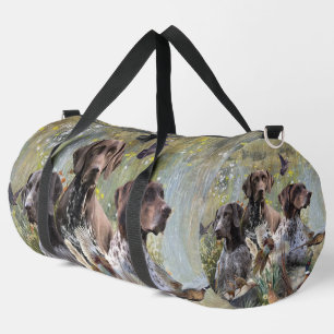 German Shorthaired pointer   Duffle Bag