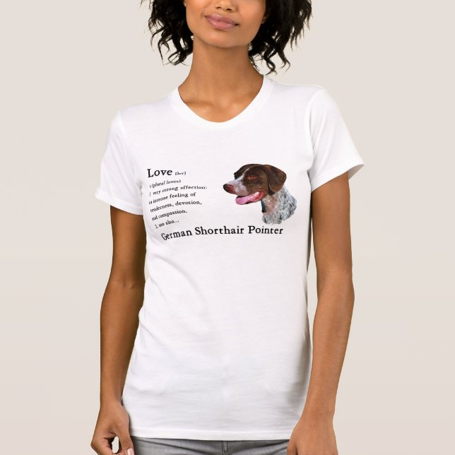 German Shorthaired Pointer Gifts T-Shirt (Front)