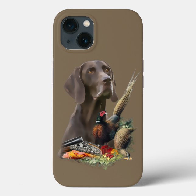 German Shorthaired Pointer GSP     Case-Mate iPhon iPhone Case (Back)
