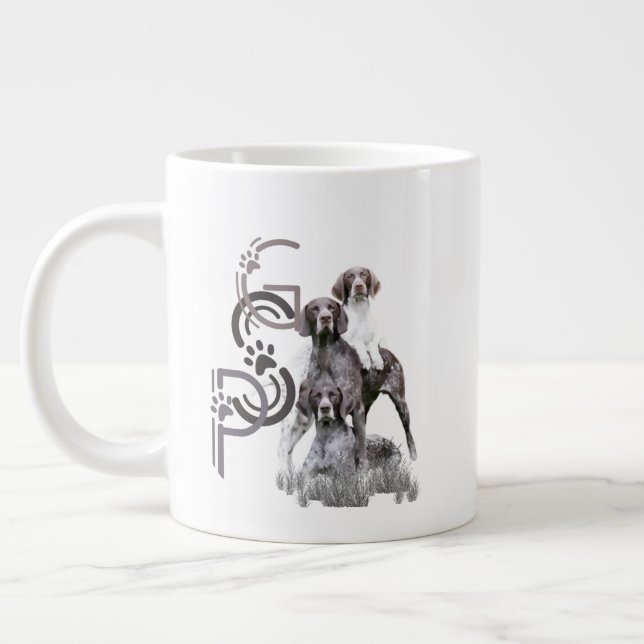 German Shorthaired Pointer GSP Coffee Mug (Left)