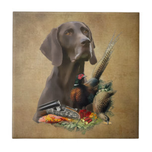 German Shorthaired Pointer GSP Tile