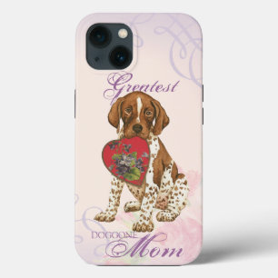 German Shorthaired Pointer Heart Mum iPhone 13 Case