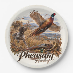German Shorthaired Pointer– Hunting Collection Paper Plate