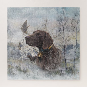 German Shorthaired Pointer Jigsaw Puzzle