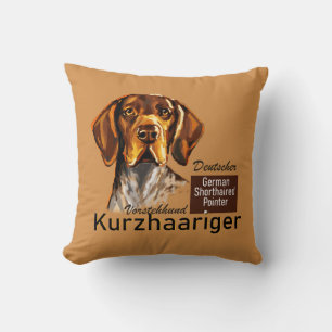 German Shorthaired Pointer Kurzhaar Cushion