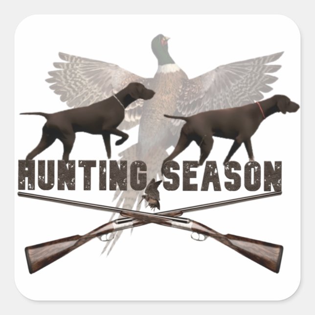 German Shorthaired Pointer,kurzhaar   Square Sticker (Front)