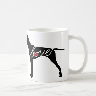German Shorthaired Pointer Love Coffee Mug
