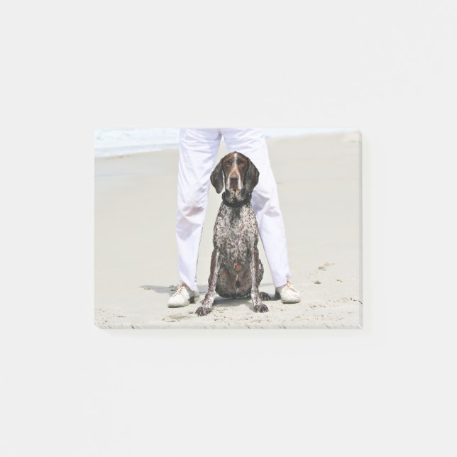 German Shorthaired Pointer - Luke - Riley Post-it Notes (Front)