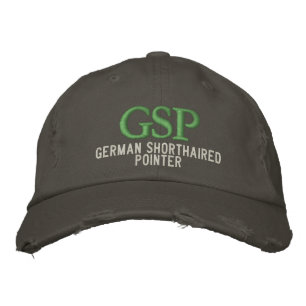 German Shorthaired Pointer Monogram Embroidered Hat