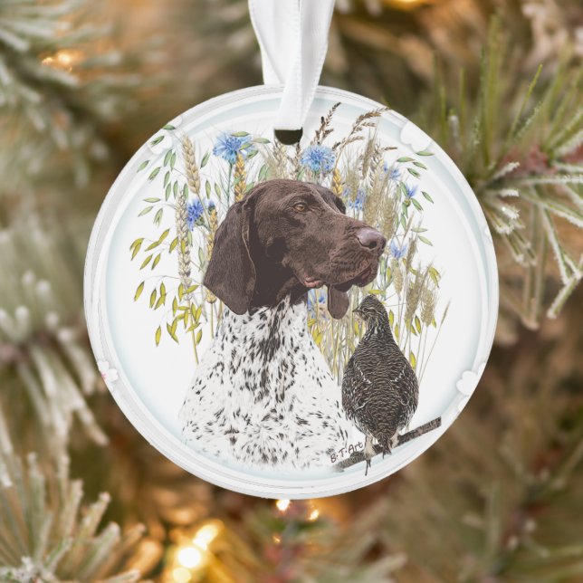 German shorthaired pointer ornament (Tree)