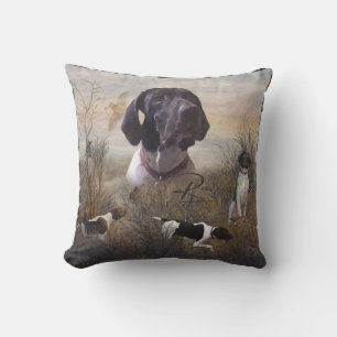 German Shorthaired Pointer Outdoor Pillow