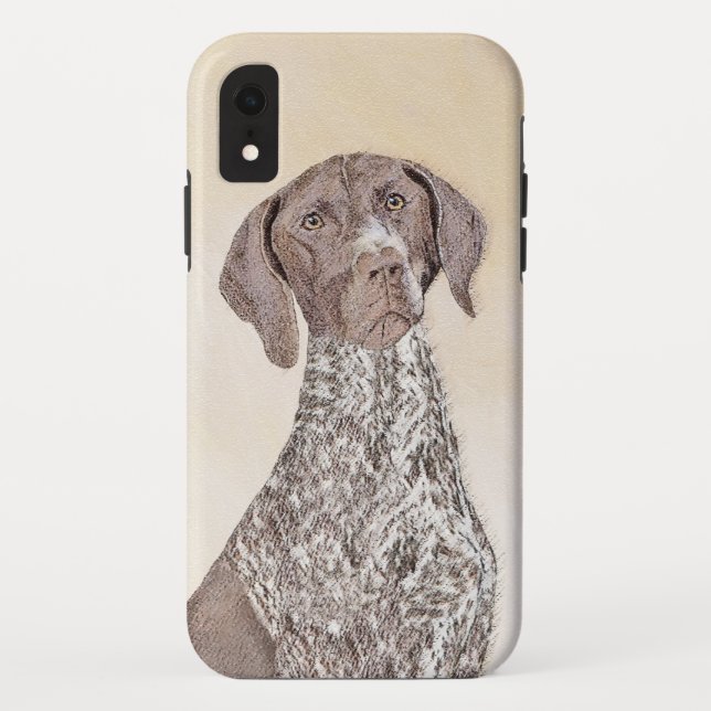 German Shorthaired Pointer Painting - Dog Art Case-Mate iPhone Case (Back)