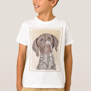 German Shorthaired Pointer Painting - Dog Art T-Shirt