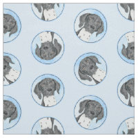 German Shorthaired Pointer Painting Original Art