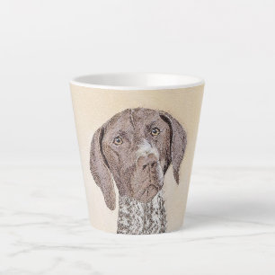 German Shorthaired Pointer Painting - Original Art Latte Mug